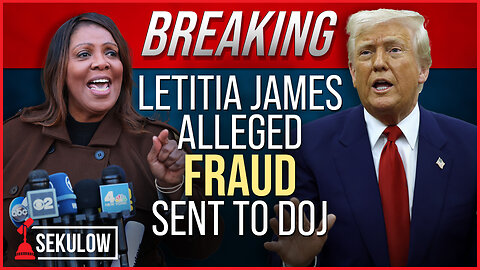 BREAKING: Letitia James Alleged Fraud Sent to DOJ