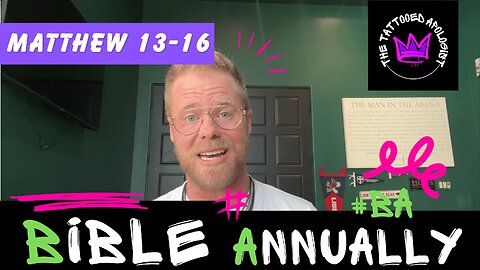 BA Bible Study: Matthew 13–16 EXPLAINED: Parables, Storms & the Question That Changes Everything