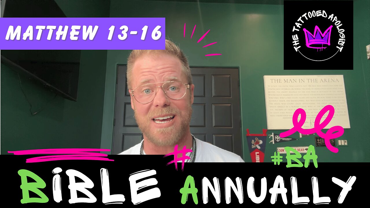 BA Bible Study: Matthew 13–16 EXPLAINED: Parables, Storms & the Question That Changes Everything