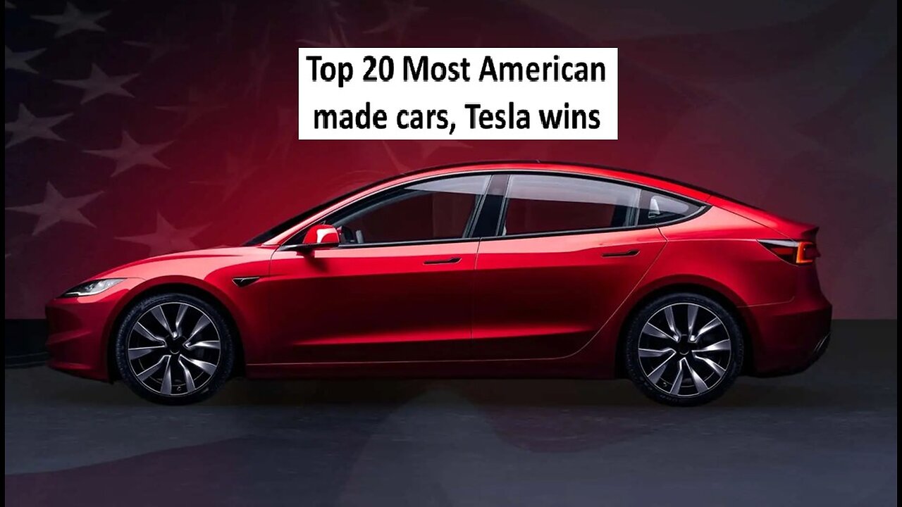 20 Most American made cars of 2025, not a single Ford