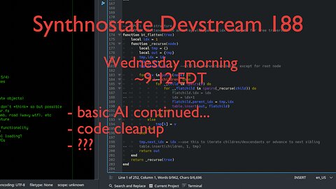 Synthnostate Devstream 188