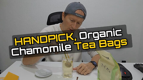 HANDPICK Organic Chamomile Tea Bags Review — Unboxing, Taste and Convenience Test, Eco Teabags 2026