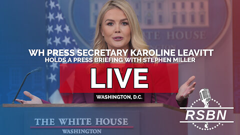LIVE: Karoline Leavitt Holds a Press Briefing with Stephen Miller - 5/1/25