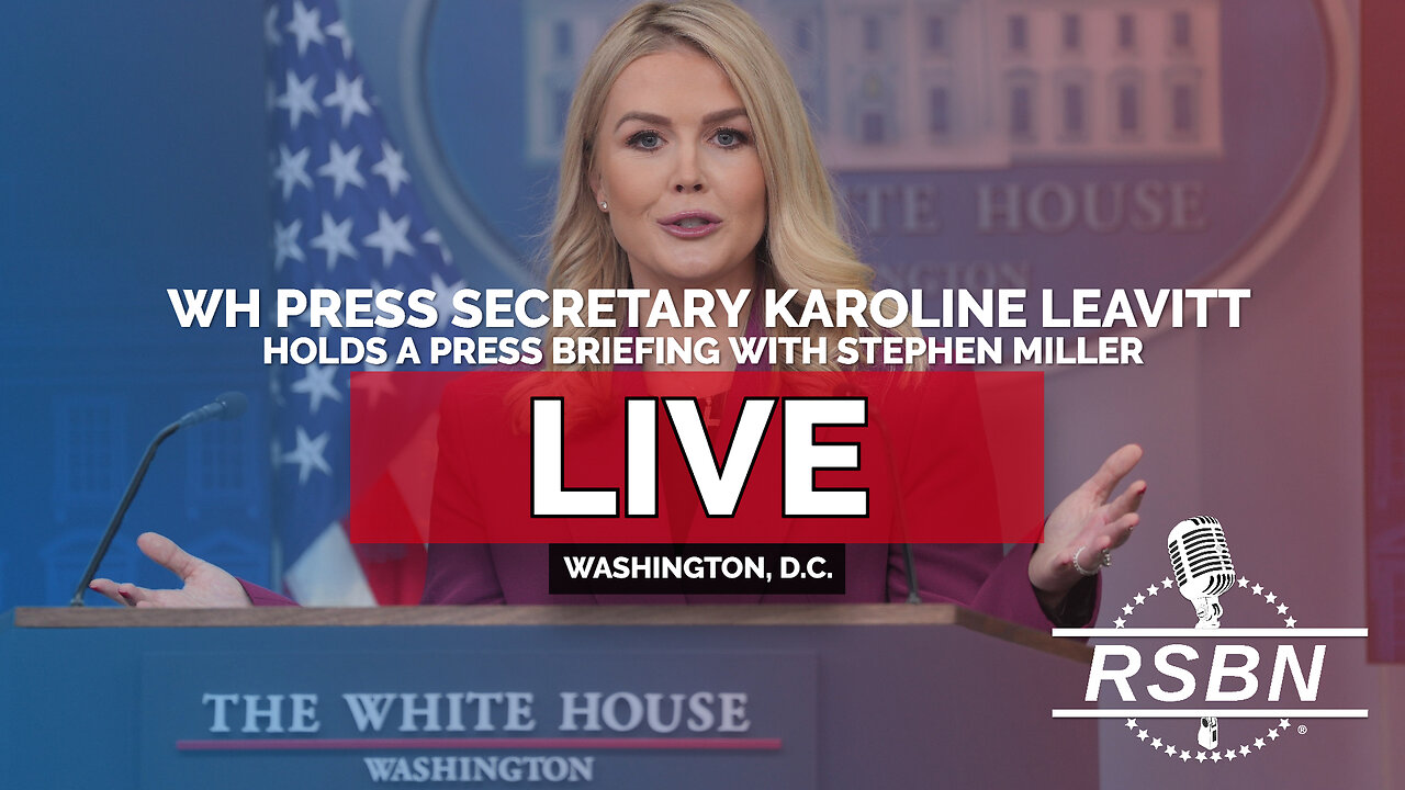 LIVE REPLAY: Karoline Leavitt Holds a Press Briefing with Stephen Miller - 5/1/25