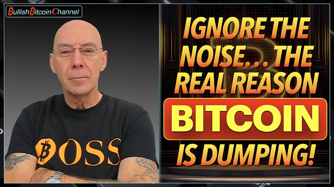 🇬🇧 BITCOIN | Forget the noise - The real reason Bitcoin is dumping explained! (Ep 772) 🚀