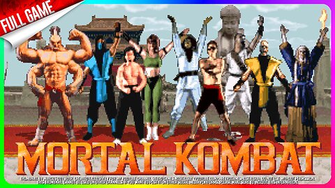 Mortal Kombat [Blood Color Patch] (SNES - US) Longplay (100% All Fighters and Endings)