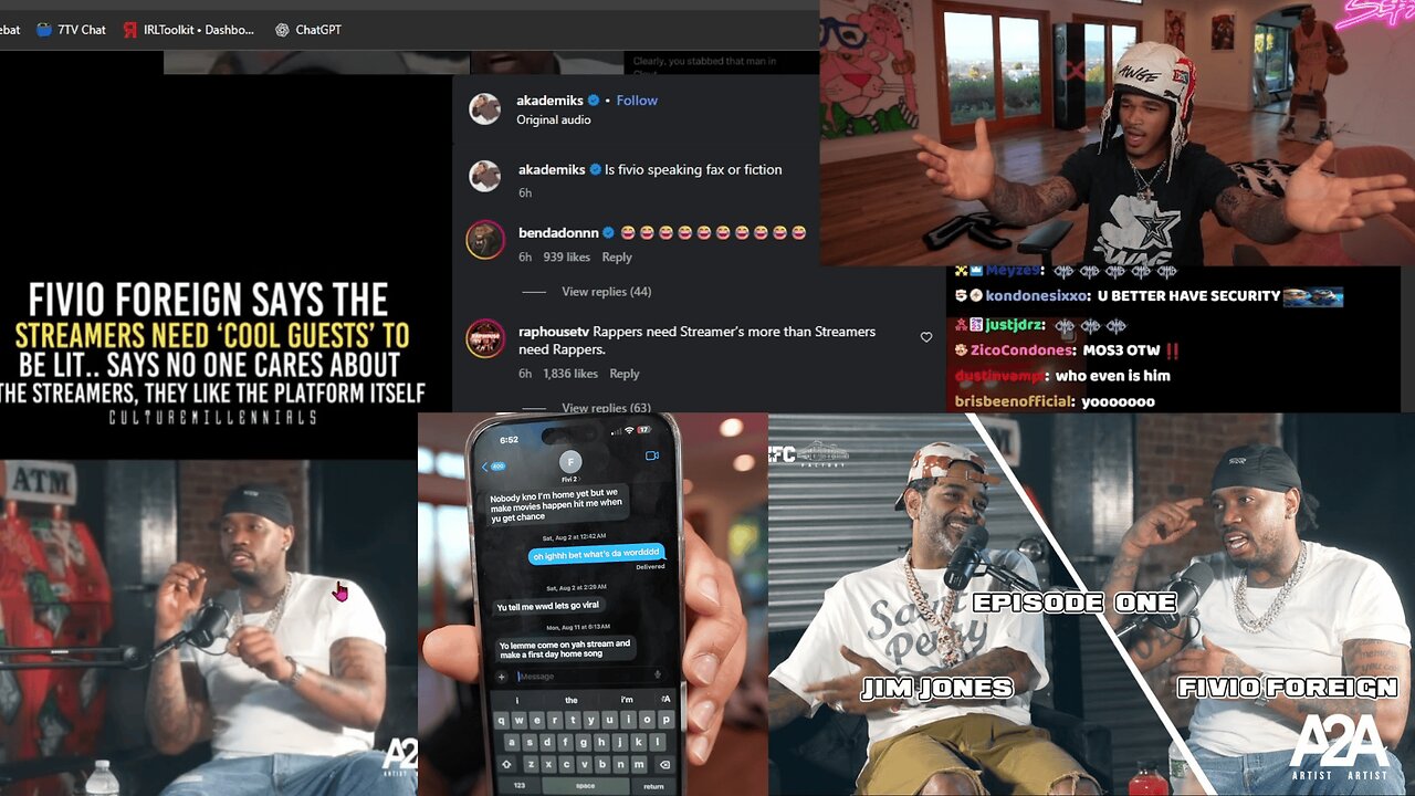 PlaqueBoyMax Exposes Fivio Foreign for Secretly Asking to Stream Together