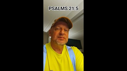 #PSALMS21:5 "THE GLORIFIED KING ! HE LIVES FOREVERMORE !"