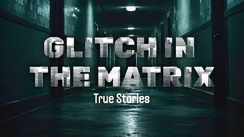 Real Life Glitch In The Matrix Experience