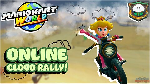 Mario Kart World - Cloud Rally Online Race, First Win! (No Commentary)