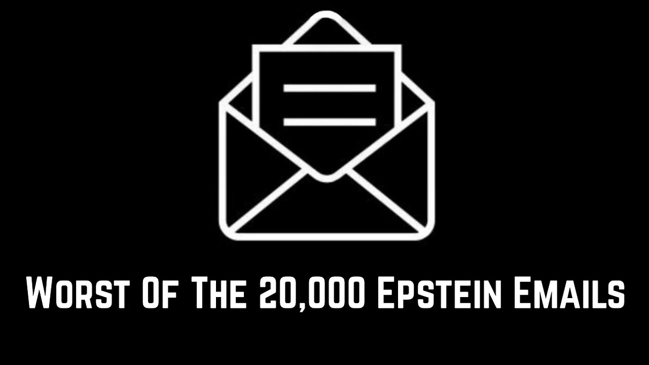 The Worst Of The 20,000 Epstein Emails by Upper Echelon