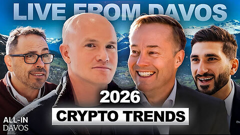 Coinbase CEO's Top 3 Crypto Trends for 2026 + More from Davos!