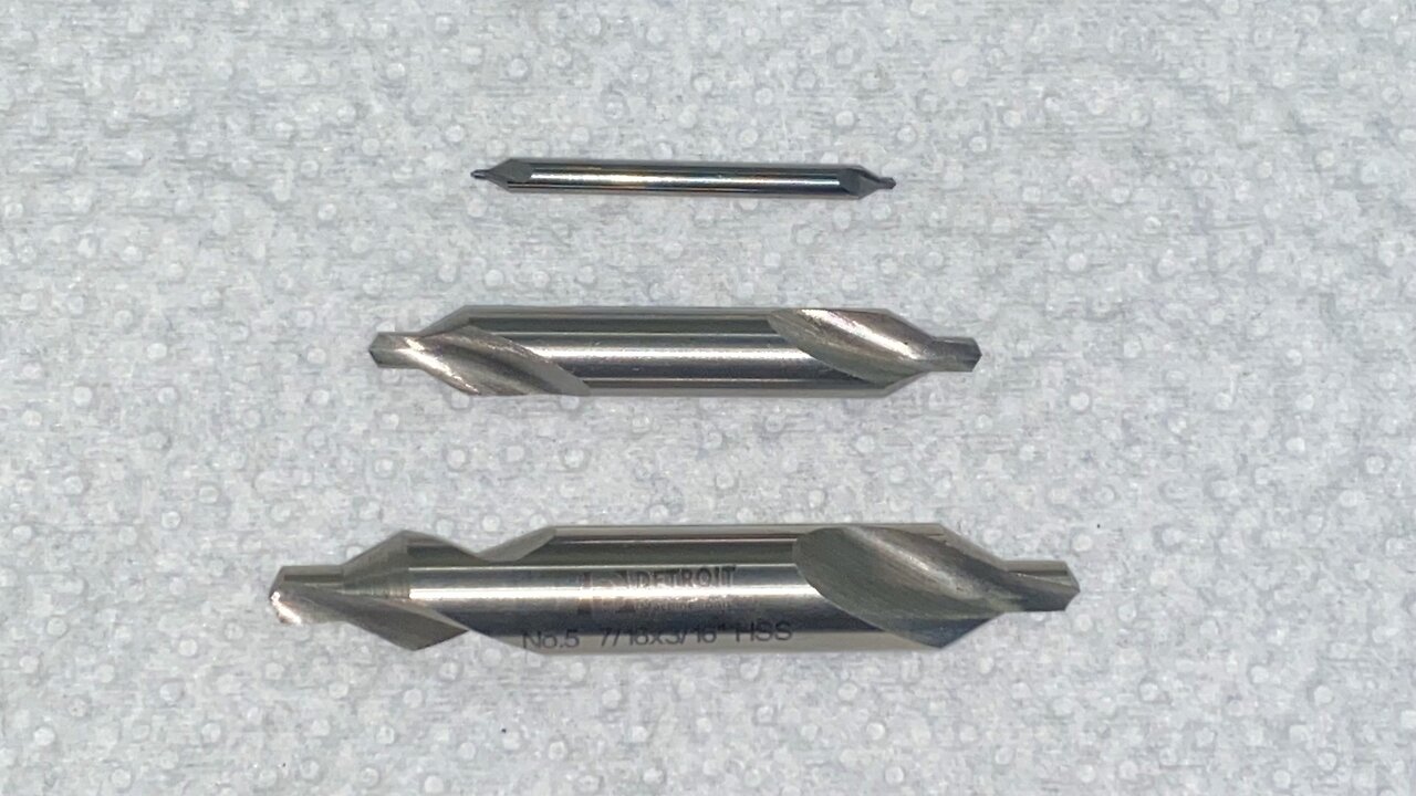 HOW TO SHARPEN A CENTER DRILL