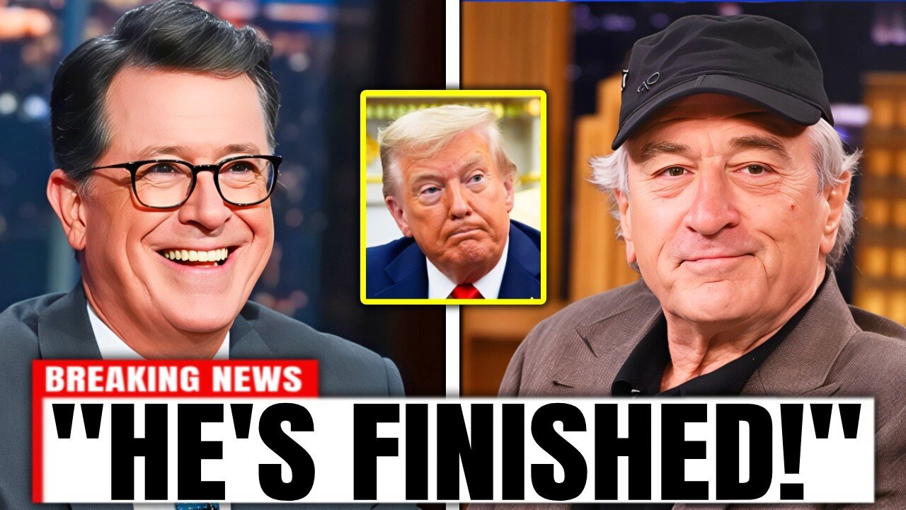 Stephen Colbert & Robert De Niro EXPOSE Trump On LIVE TV - 1080