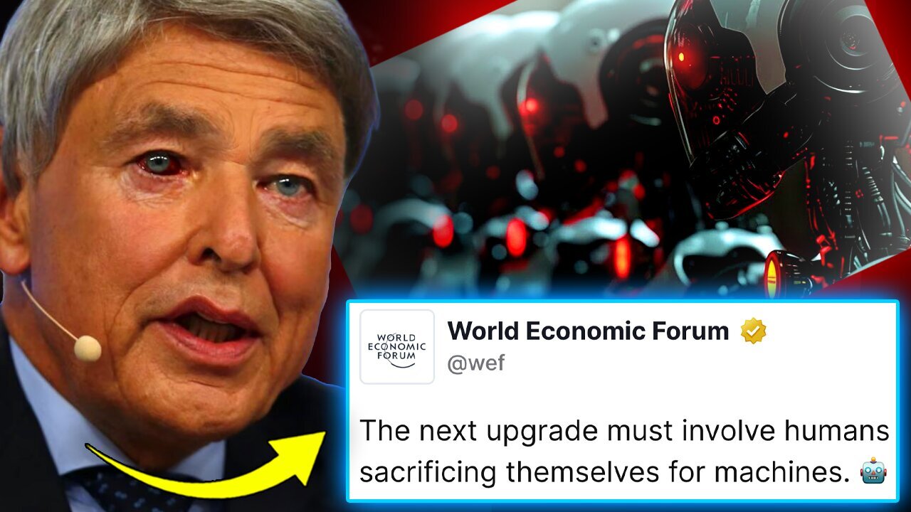 NEWS - WEF To Euthanize 90% of 'Useless Humans' by 2030 and Upload Consciousness to 'Superior AI'.