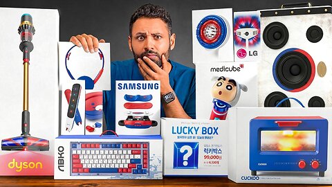 I bought the CRAZIEST Tech from South Korea