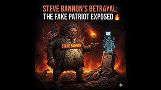 STEVE BANNON'S BETRAYAL: The Fake Patriot Exposed 🔥