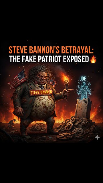STEVE BANNON'S BETRAYAL: The Fake Patriot Exposed 🔥