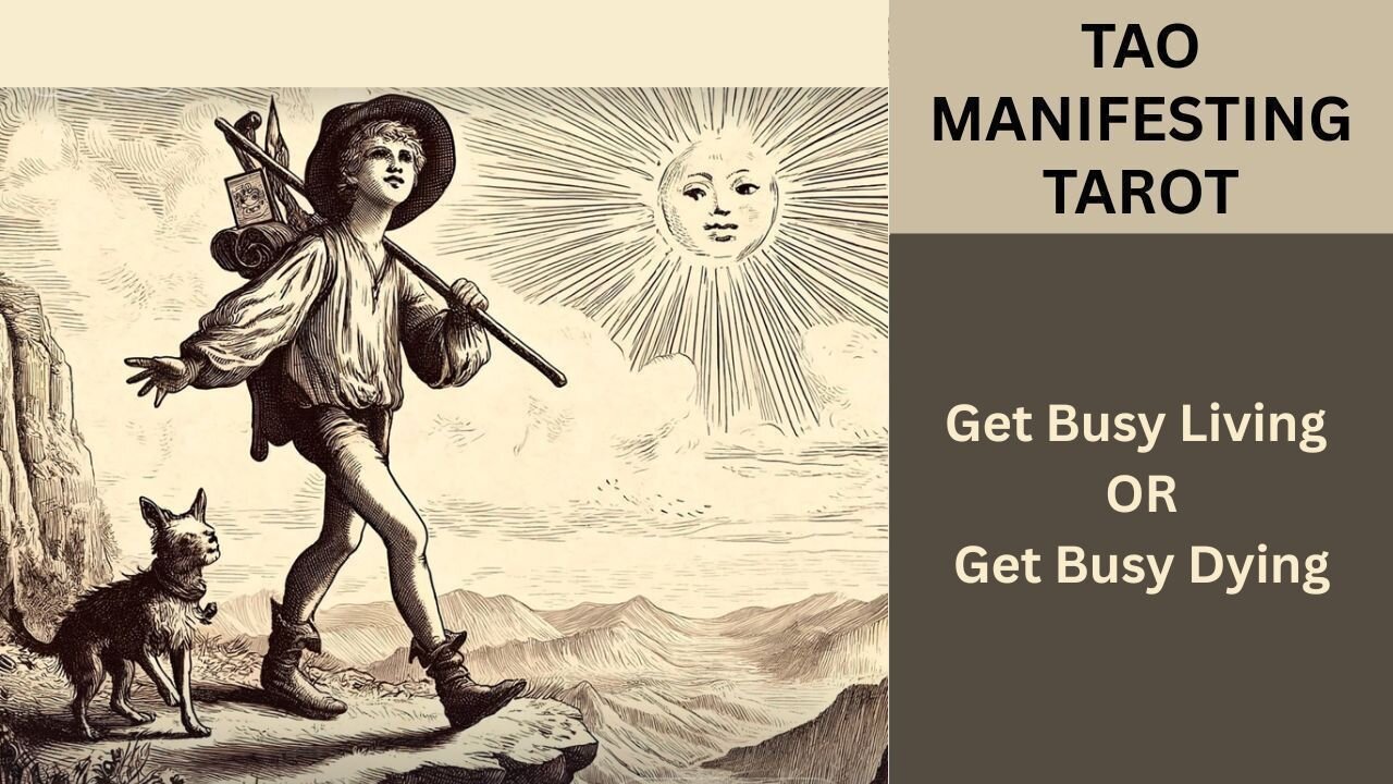 GET BUSY LIVING OR GET BUSY DYING