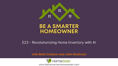 Ep 023 - Revolutionizing Home Inventory with Generative Photo AI