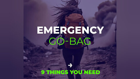 Your emergency kit could save lives!