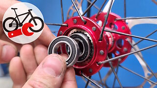How to replace bike freehub cartridge bearings. Fixing a bicycle wheel. №2
