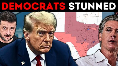 Trump Reveals KEY to Ukraine Security as Texas California Finalize NEW MAPS