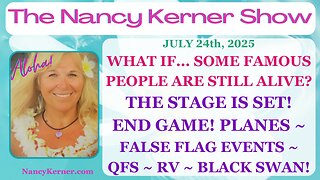 What if: Some Famous People are Still Alive? The Stage is Set! False Flag Events/QFS/RV/Black Swan!