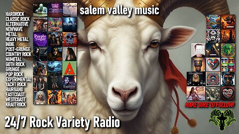 24/7 Rock Radio Variety