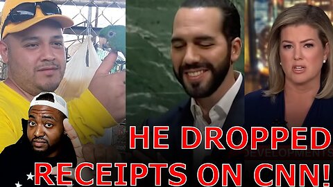 Nayib Bukele USES DEMOCRAT OWN WORDS Against CNN Claiming HE TORTURED Illegal Immigrant Gang Member