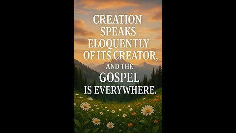 God & Creation