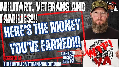 VA Knowledge is Your Power - 135,000 Veterans and Military a Month are Lost and Alone - 028
