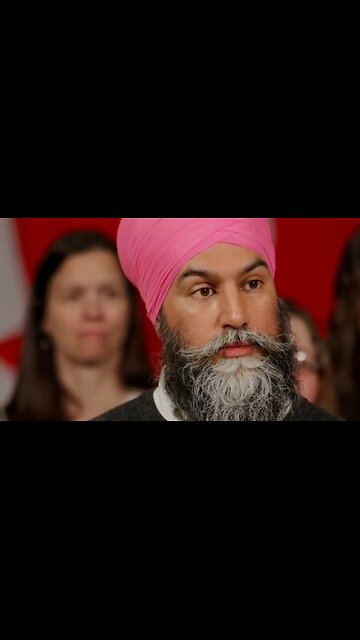 Strange question surprizes Jagmeet Singh.