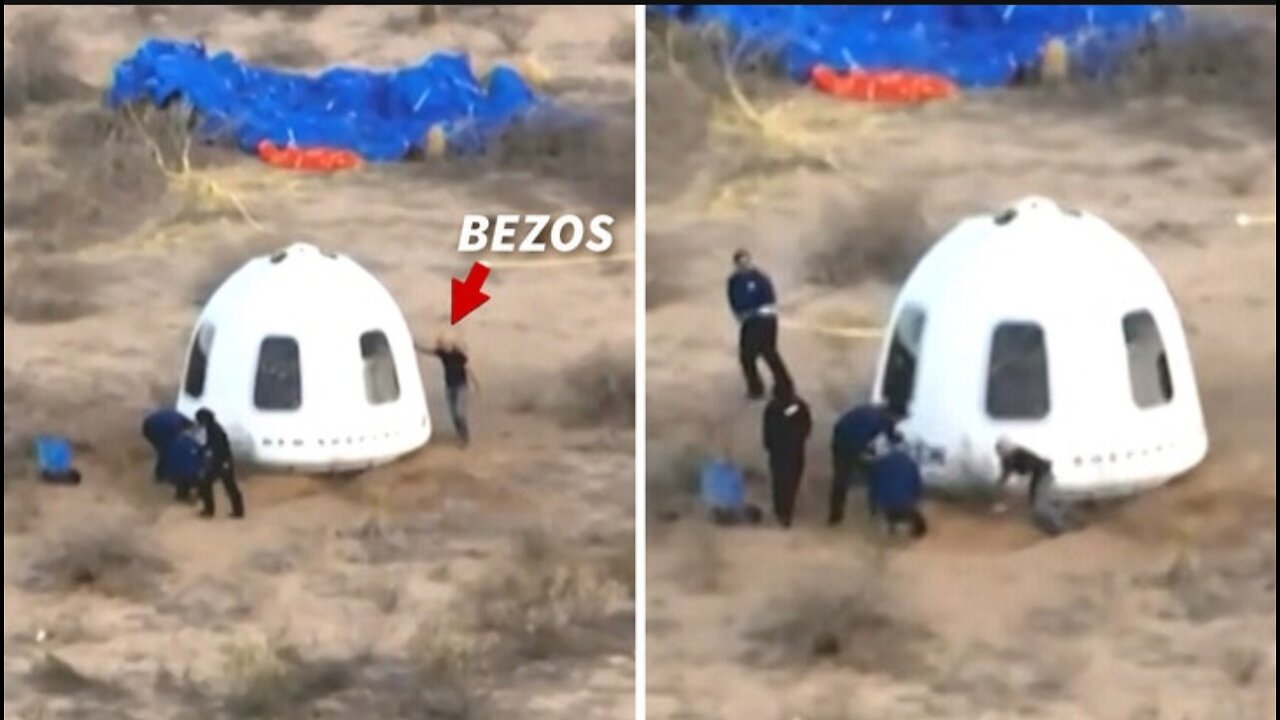 BEZOS FAKE SPACE DOESN'T MEAN WE DIDN'T G0 TO THE MOON