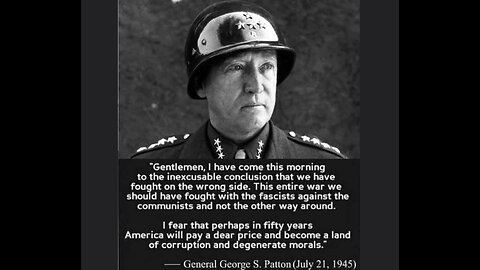 ‘Wrong Enemy’ by Gen. Patton and PATTON.45