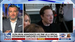 ELON MUSK ANNOUNCES HIS DEPARTURE