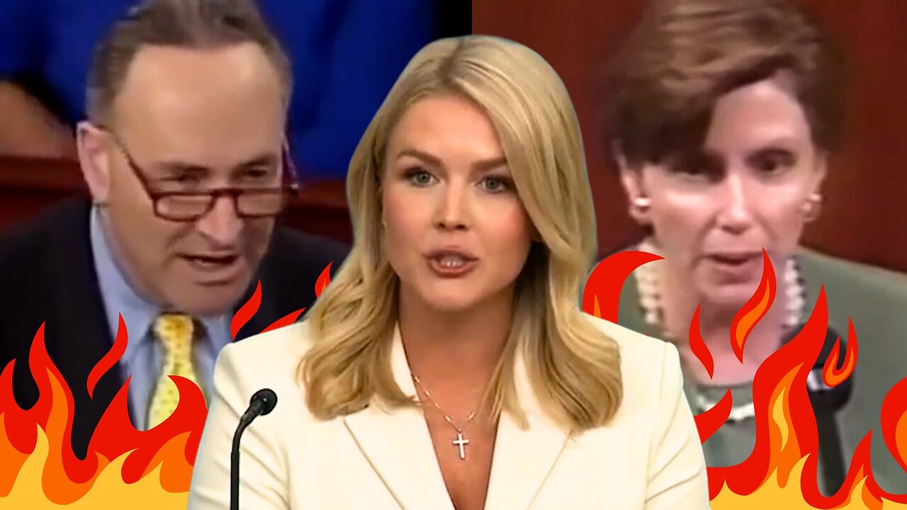 Karoline Leavitt Shows Democrats Are HYPOCRITES on Tariff Talk...