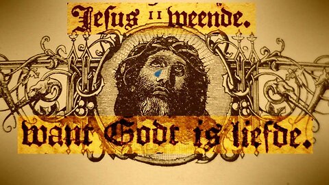 God is liefde! Jezus weende... omdat hij ons lief heeft!