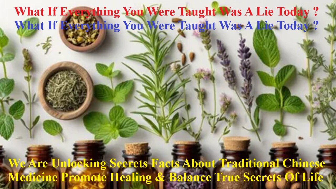 We Are Unlocking Secrets Facts About Traditional Chinese Medicine Promote Healing And Balance