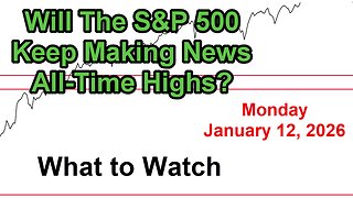 What to Watch Update for Monday January 12, 2026