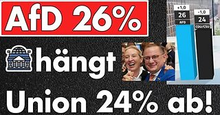 AfD ist Nummer 1! Merz schrumpft die CDU! Der Kanzler 2. Wahl verliert mehr und mehr Rückhalt!