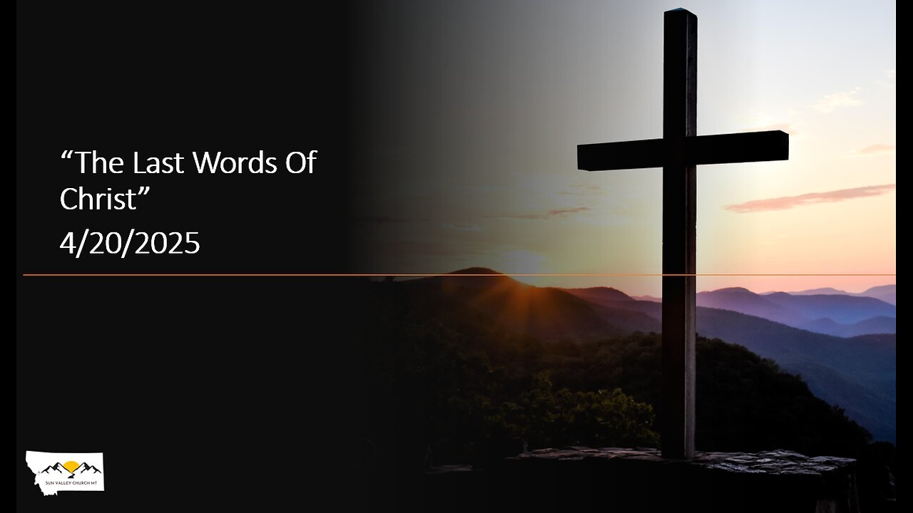 Pastor Mezger - The Last Words Of Christ
