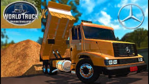 WTDS – MERCEDES 1620 BASCULANTE CARREGADO DE AREIA GROSSA COMUNIDADE BOM JESUS