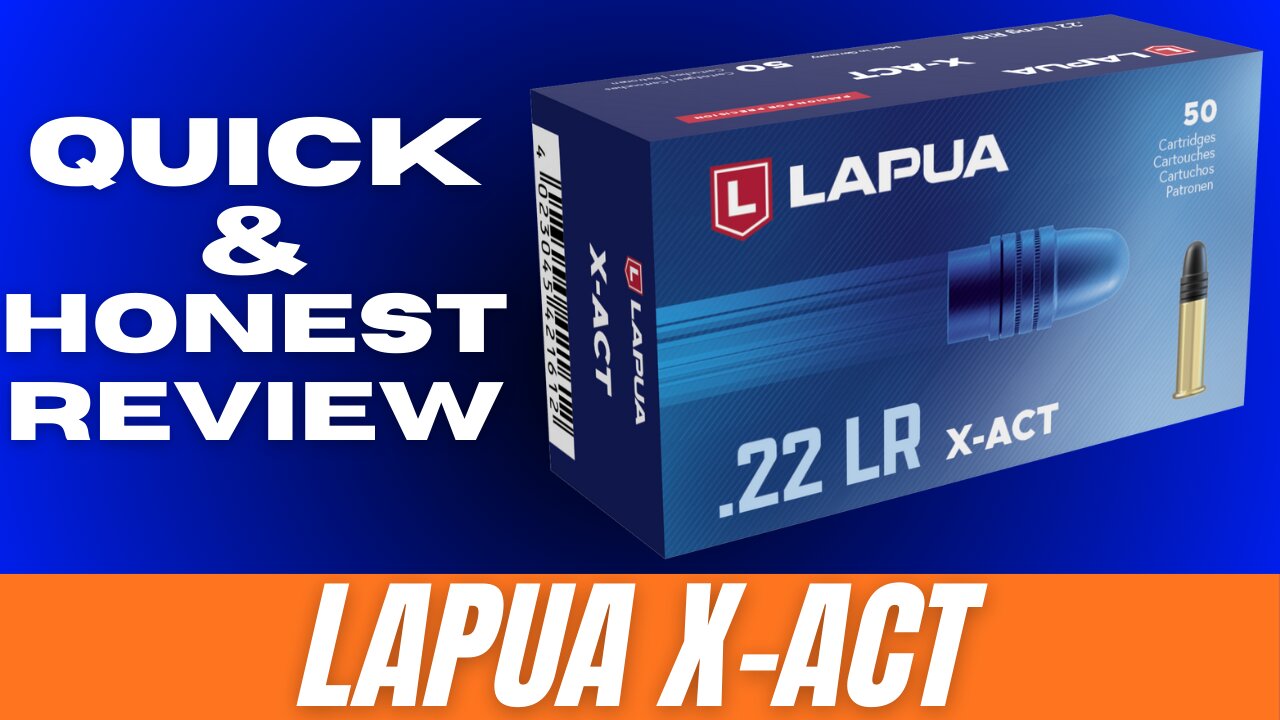 Lapua X-Act 22lr Ammo