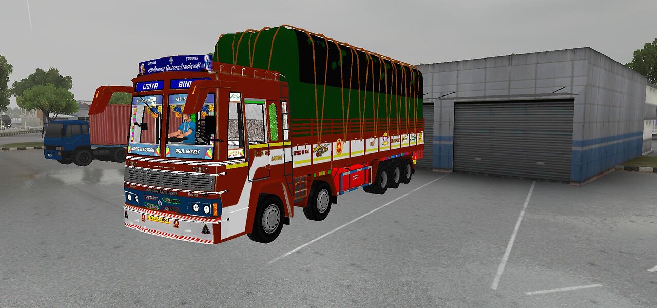 Ashok Leyland 16 Wheeler Truck Mod |Bus Simulator Indonesia |Truck Mod for BUSSID |Gaming