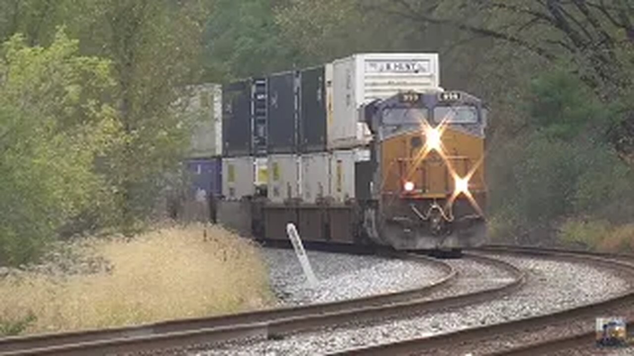 CSX Three Trains from Lodi, Ohio October 12, 2024 Part 2