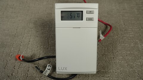 Installing a LUX ELV4e Thermostat for a Baseboard Heater