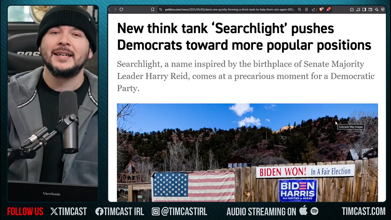 Democrats Hold SECRET Meeting To DITCH WOKE, Project Searchlight Tells Dems GET WOKE GO BROKE