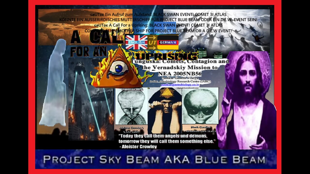 🇬🇧UT🇩🇪 BLACK SWAN EVENT-COMET 3I ATLAS - ALIEN-MUTTERSCHIFF-MOTHER SHIP-BLUE BEAM-D.E.W. -EVENT?