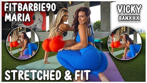 Get Big Booty Faster Stretched & Fit with Fit Barbie Wild Fan Encounters Intense Routine